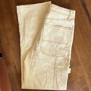 NWOT Wild Fable Yellow Stone Wash Cargo Pant